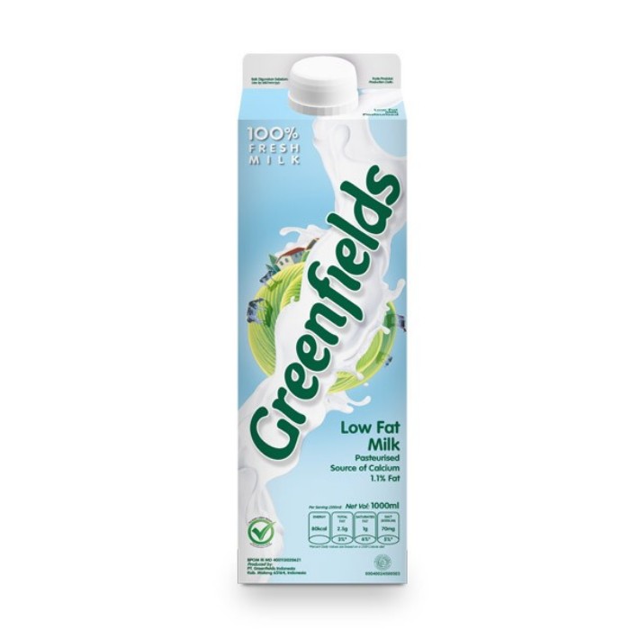 Greenfields Low Fat Milk